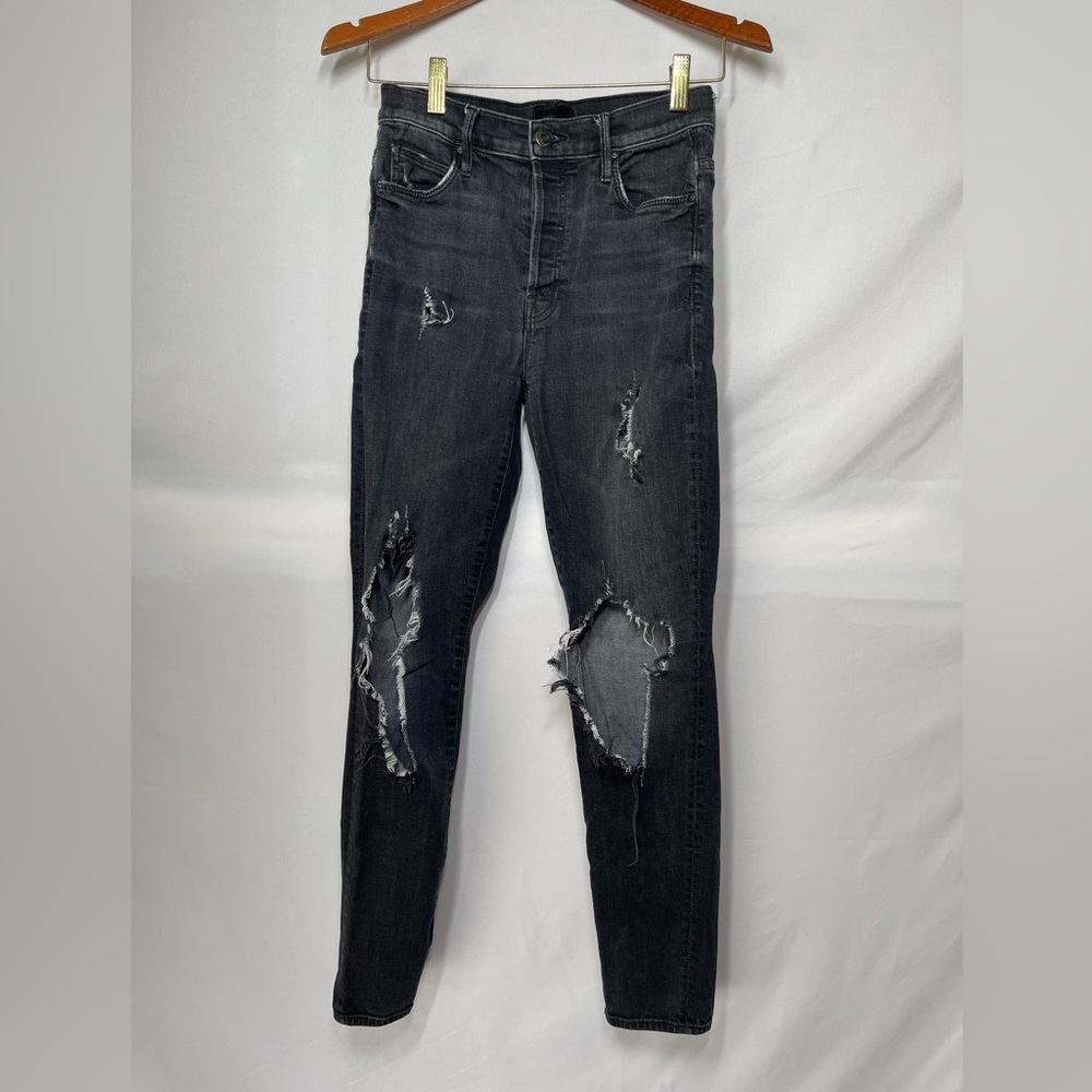 Mother The Stunner Black Jeans sz 27